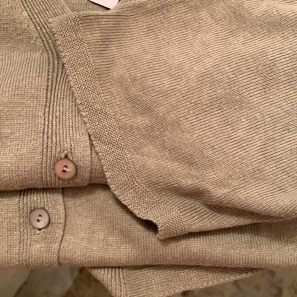 J Jill Linen blend long sweater - Picture 2 of 6